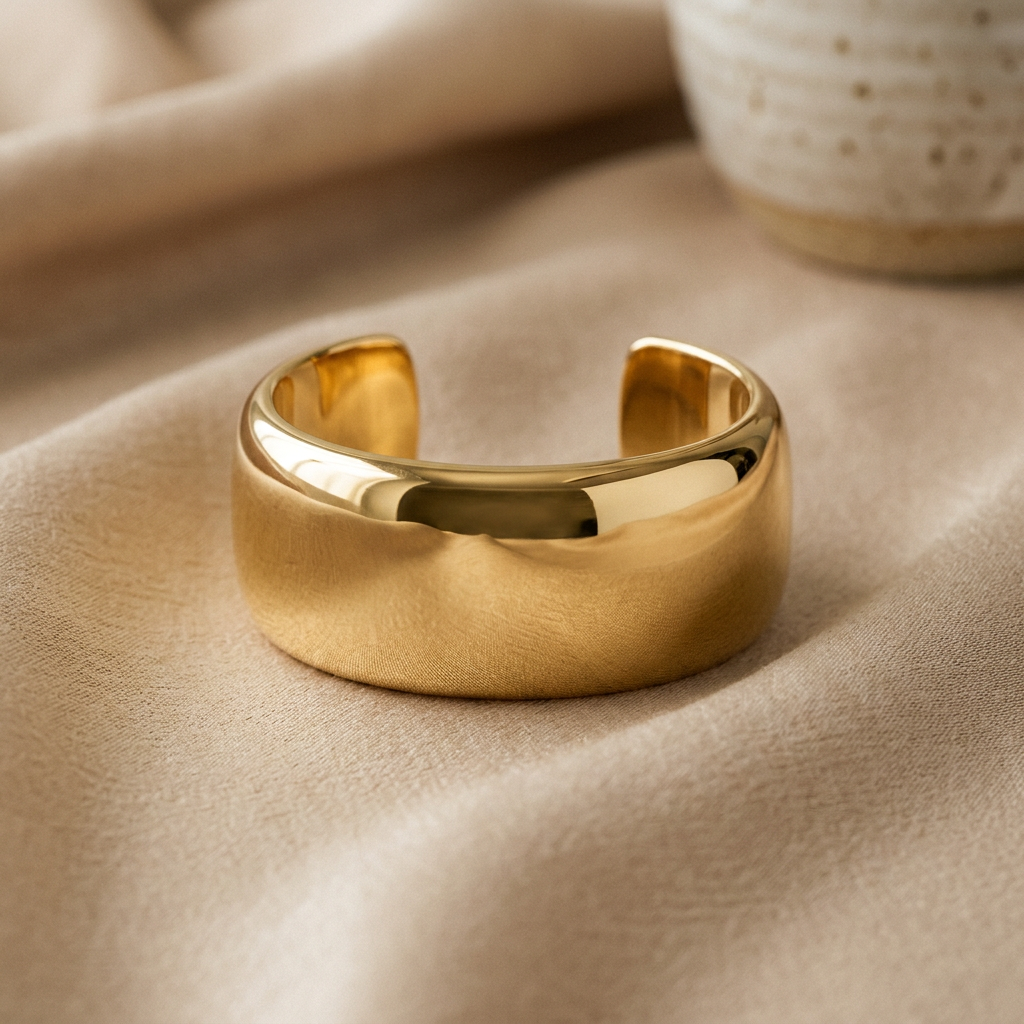 Soleil Gold Cuff