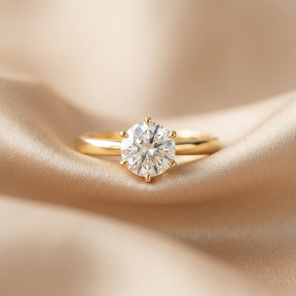 Éclat Solitaire Ring